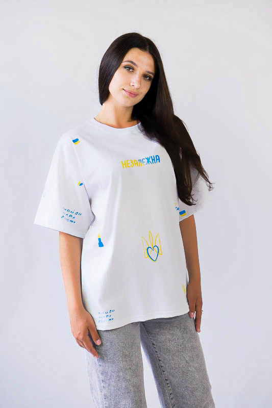 Футболка жіноча "Оversize" 150-1284Н